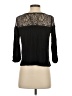 Pins and Needles Black 3/4 Sleeve Blouse Size XS - photo 2