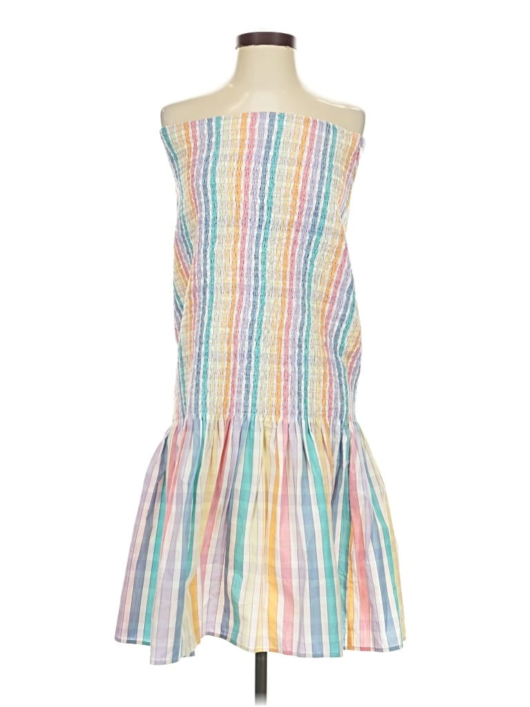 Pre-owned Jcrew Casual Dress In White