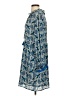 Rungolee Paisley Blue Casual Dress Size XS - photo 5
