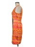 Assorted Brands Graphic Orange Cocktail Dress Size M - photo 5