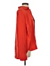 Max Azria Red Long Sleeve Silk Top Size S - photo 4