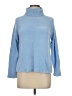 Debbie Morgan 100% Acrylic Blue Turtleneck Sweater Size M - photo 1