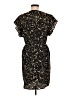 Mossimo 100% Polyester Graphic Black Cocktail Dress Size M - photo 2