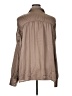 Pink Lily 100% Polyester Metallic Brown Long Sleeve Blouse Size XL - photo 2