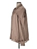 Pink Lily 100% Polyester Metallic Brown Long Sleeve Blouse Size XL - photo 5