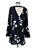 Aqua 100% Polyester Blue Casual Dress Size XS - photo 2