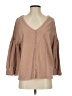 Mustard Seed 100% Cotton Tan Cardigan Size S - photo 1