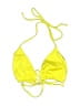 Assorted Brands Solid Yellow Swimsuit Top Size S (estimated) - photo 1