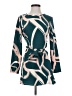 Shein Print Teal Casual Dress Size 2 - photo 1