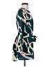 Shein Print Teal Casual Dress Size 2 - photo 4