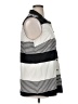 Notations Stripes Ivory Sleeveless Blouse Size XL - photo 4