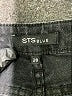 STS Blue Black Denim Shorts Size 28 waist - photo 3
