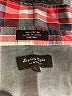 Eighty Eight 100% Cotton Plaid Red Short Sleeve Button-Down Shirt Size L - photo 7