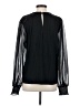 Dex Black Long Sleeve Blouse Size S - photo 2