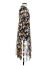 Sandro Print Gray Casual Dress Size Sm (1) - photo 4