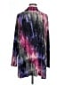 Susan Graver Tie-dye Purple Long Sleeve Blouse Size 1X - photo 1