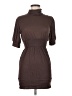 Mandee Solid Brown Casual Dress Size M - photo 1