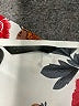 Shein Curve 100% Polyester Floral Ivory White Short Sleeve Blouse Size 4X - photo 7