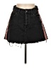 Bershka Black Denim Skirt Size 6 - photo 1