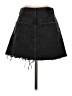 Bershka Black Denim Skirt Size 6 - photo 2