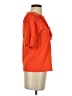 J.Crew 100% Cotton Orange Short Sleeve Blouse Size XXS - photo 4