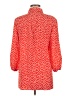 Unbranded 100% Polyester Polka Dots Red 3/4 Sleeve Blouse Size M - photo 2
