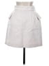 Acler 100% Polyester Gray White Formal Skirt Size 2 - photo 2