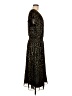 MSK 100% Polyester Animal Print Black Cocktail Dress Size M (estimated) - photo 4