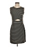 The Impeccable Pig Stripes Black Casual Dress Size S - photo 1
