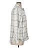 Jachs Girlfriend Plaid Ivory White Long Sleeve Button-Down Shirt Size XL (estimated) - photo 4