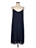 Blaque Label 100% Polyester Solid Blue Casual Dress Size M - photo 1