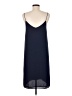Blaque Label 100% Polyester Solid Blue Casual Dress Size M - photo 2