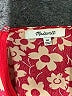 Madewell 100% Viscose Red Romper Size 00 - photo 3