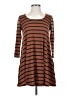 BDG Stripes Brown Casual Dress Size S - photo 1