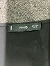 MNG Solid Black Cocktail Dress Size 4 - photo 7