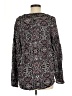Cato 100% Rayon Black Long Sleeve Blouse Size M - photo 2