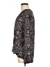Cato 100% Rayon Black Long Sleeve Blouse Size M - photo 5