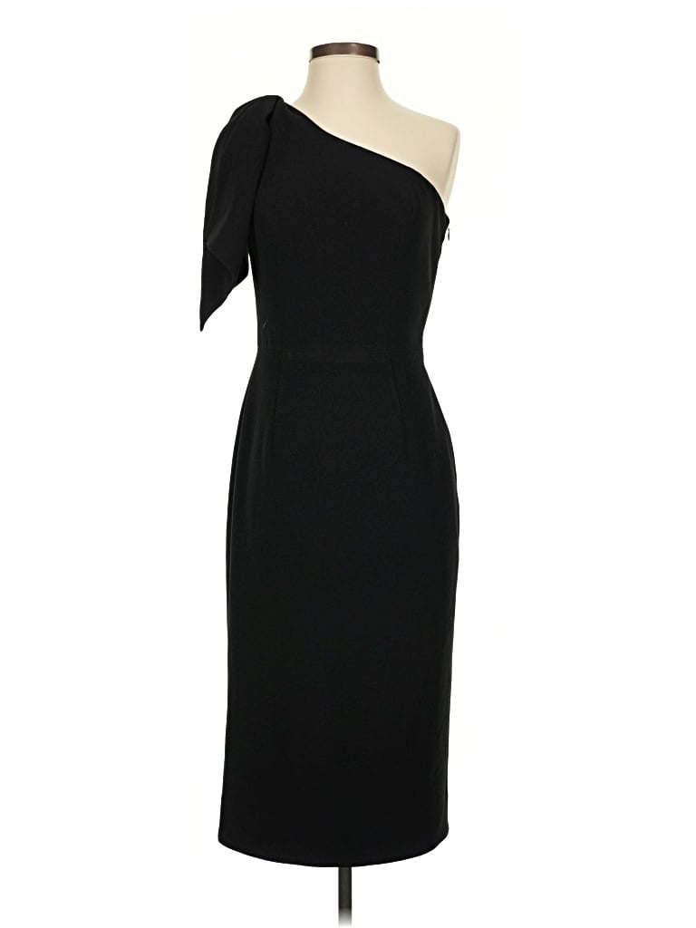 Pre-owned Dress The Population Cocktail Dress In Black