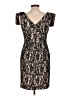 Topshop 100% Polyester Black Cocktail Dress Size 10 - photo 2