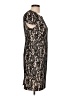 Topshop 100% Polyester Black Cocktail Dress Size 10 - photo 4