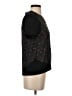 Cotélac 100% Polyester Black Short Sleeve Blouse Size XS (0) - photo 4