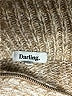 Darling Tweed Tan Turtleneck Sweater Size XS - photo 7