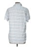Ben Sherman Stripes Blue Short Sleeve Button-Down Shirt Size L - photo 2