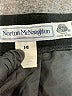 Norton McNaughton Solid Black Formal Skirt Size 14 - photo 4