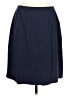 L.L.Bean Solid Blue Formal Skirt Size L - photo 1