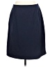 L.L.Bean Solid Blue Formal Skirt Size L - photo 2