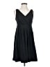 Lands' End Solid Black Cocktail Dress Size S - photo 1