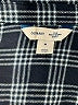 Old Navy 100% Cotton Plaid Blue Long Sleeve Button-Down Shirt Size M - photo 7