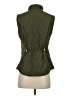 Croft & Barrow 100% Polyester Green Vest Size XS - photo 2