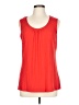 Emma James Red Sleeveless Blouse Size L - photo 1